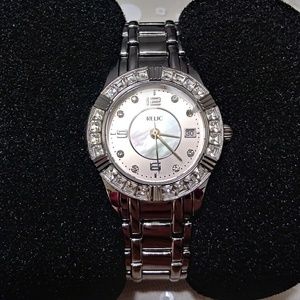 Relic by Fossil Women's Watch w/ CZ Embellishments